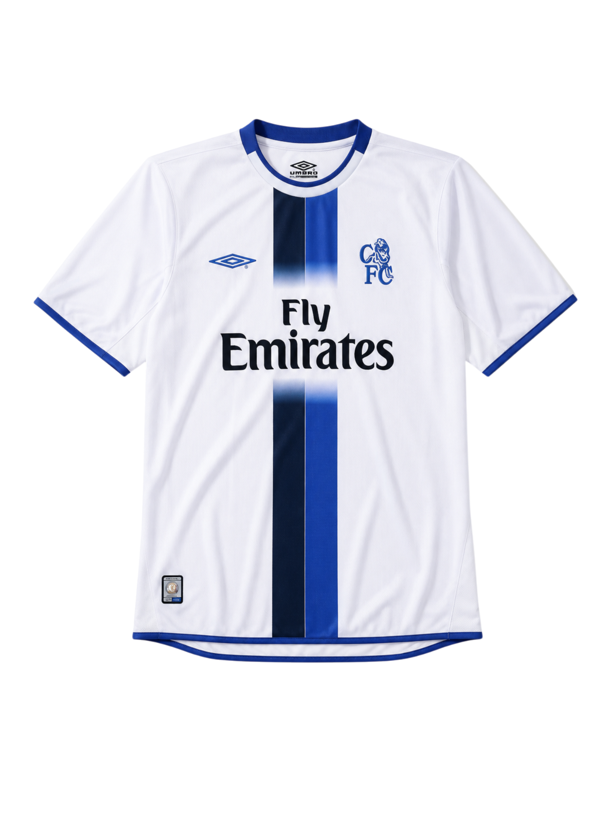 2003-05 チェルシー アウェイジャージ Umbro Fly Emirates サッカーユニフォーム