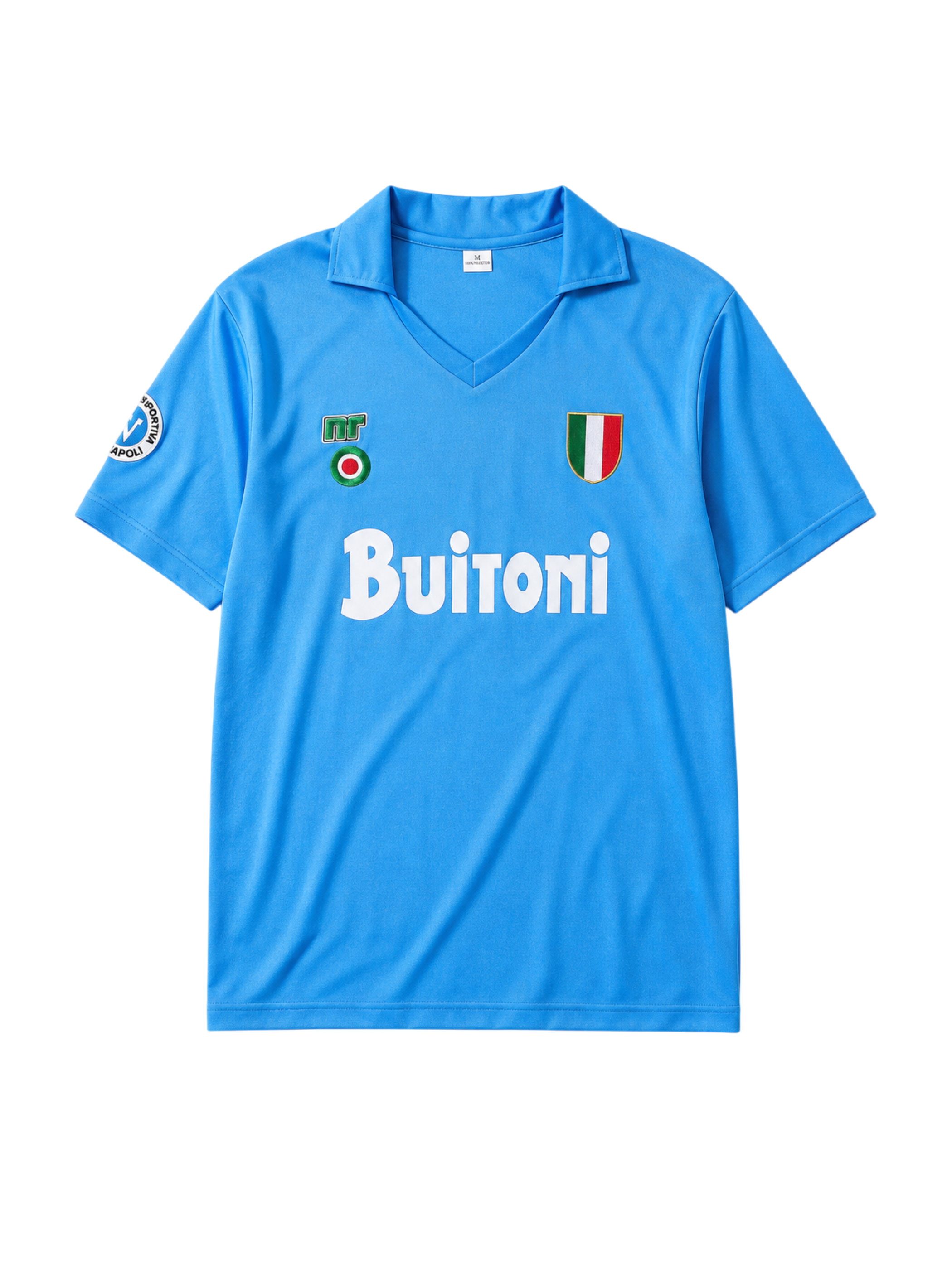 1987-88 ナポリ ホームジャージ Ennerre Buitoni サッカーユニフォーム