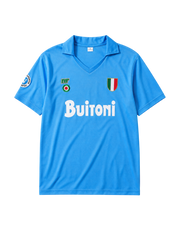 1987-88 ナポリ ホームジャージ Ennerre Buitoni サッカーユニフォーム