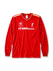 1986-87 リヴァプール ホームジャージ adidas Crown Paints FAカップ決勝記念 サッカーユニフォーム