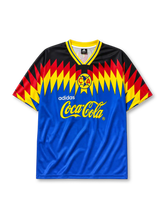 クラブ・アメリカ 1995シーズン アウェイジャージ 半袖 adidas ブルー ジグザグ Coca-Cola