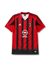 2004-05 ACミラン ホームジャージ adidas Opel サッカーユニフォーム