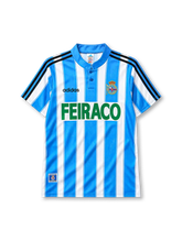 1997-98 デポルティボ・ラ・コルーニャ ホームジャージ adidas FEIRACO サッカーユニフォームv