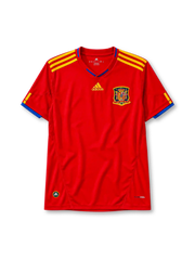 2010 スペイン代表 ホームジャージ adidas サッカーユニフォーム