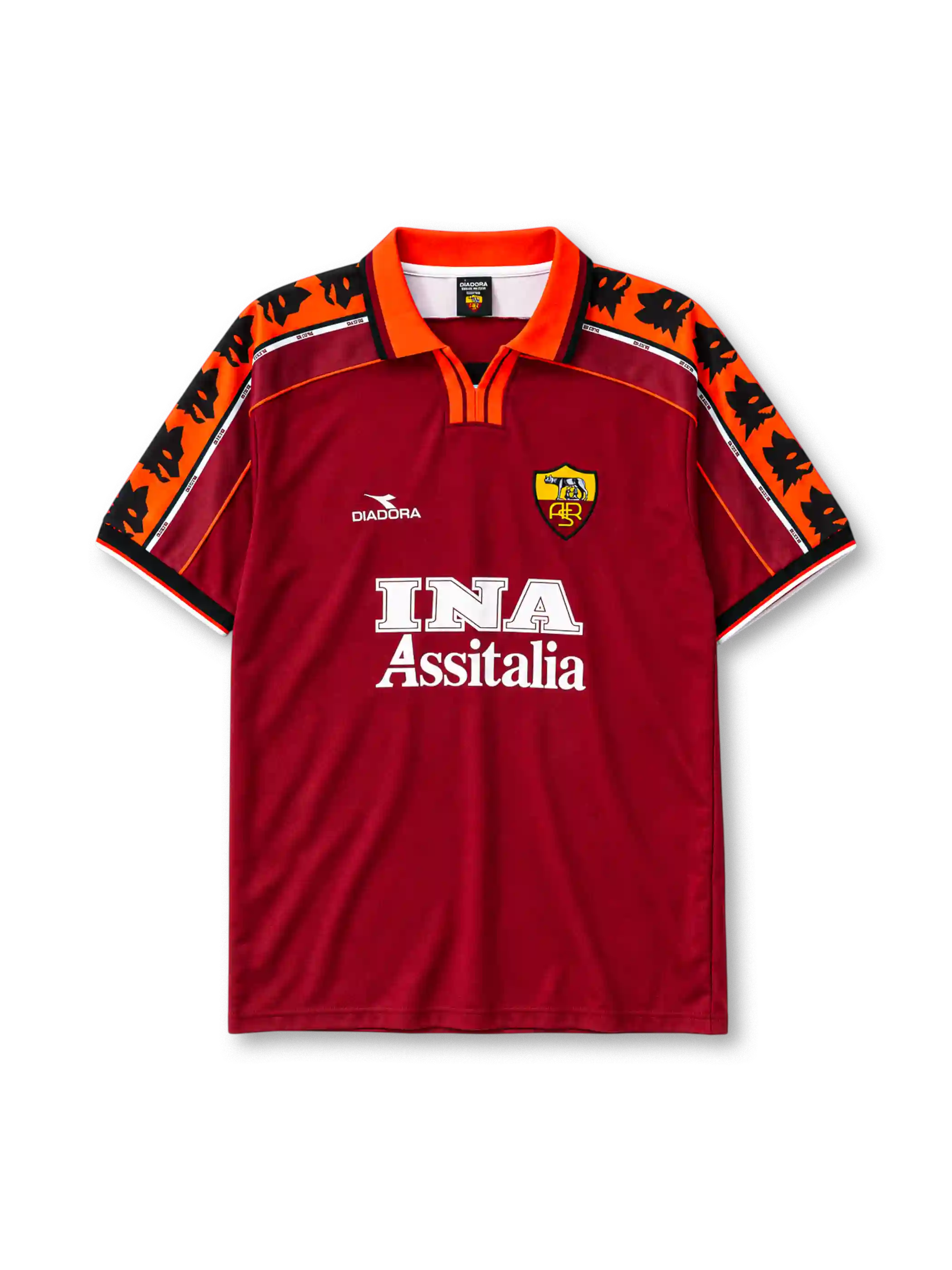 ASローマ 1998/99シーズン ホームジャージ Diadora INA Assitalia