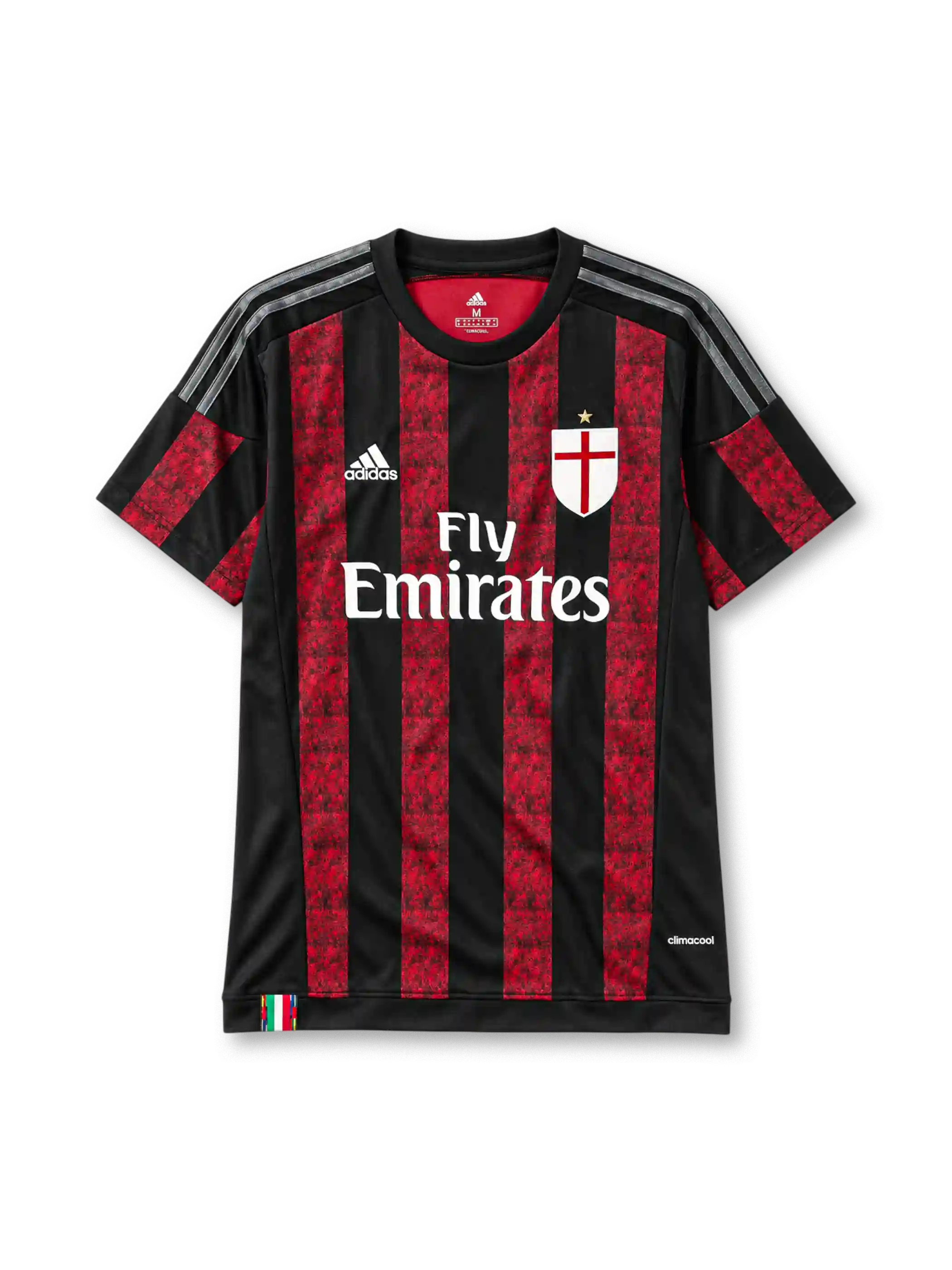 ACミラン 2015/16シーズン ホームジャージ adidas Fly Emirates
