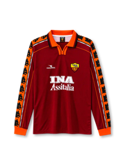 ASローマ 1998/99シーズン ホームジャージ 長袖 Diadora INA Assitalia