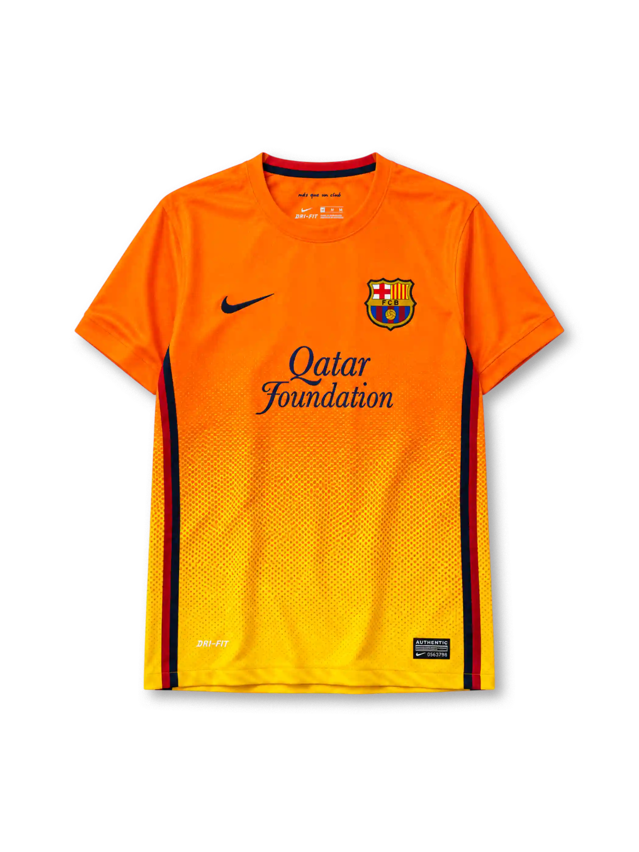 FCバルセロナ 2012/13シーズン アウェイジャージ Nike Qatar Foundation