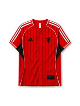 2025-26 マンチェスター・ユナイテッド ベースボールジャージ adidas サッカーユニフォーム