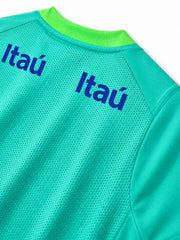 ブラジル代表 2024 トレーニングシャツ アクアグリーン