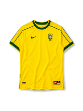 ブラジル代表 1998年 ホームユニフォーム(Nike製、黄色地、CBFエンブレム)