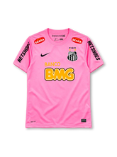サントスFC 2013年 ピンクオクトーバーユニフォーム(Nike製、ピンク地、BMGスポンサー)