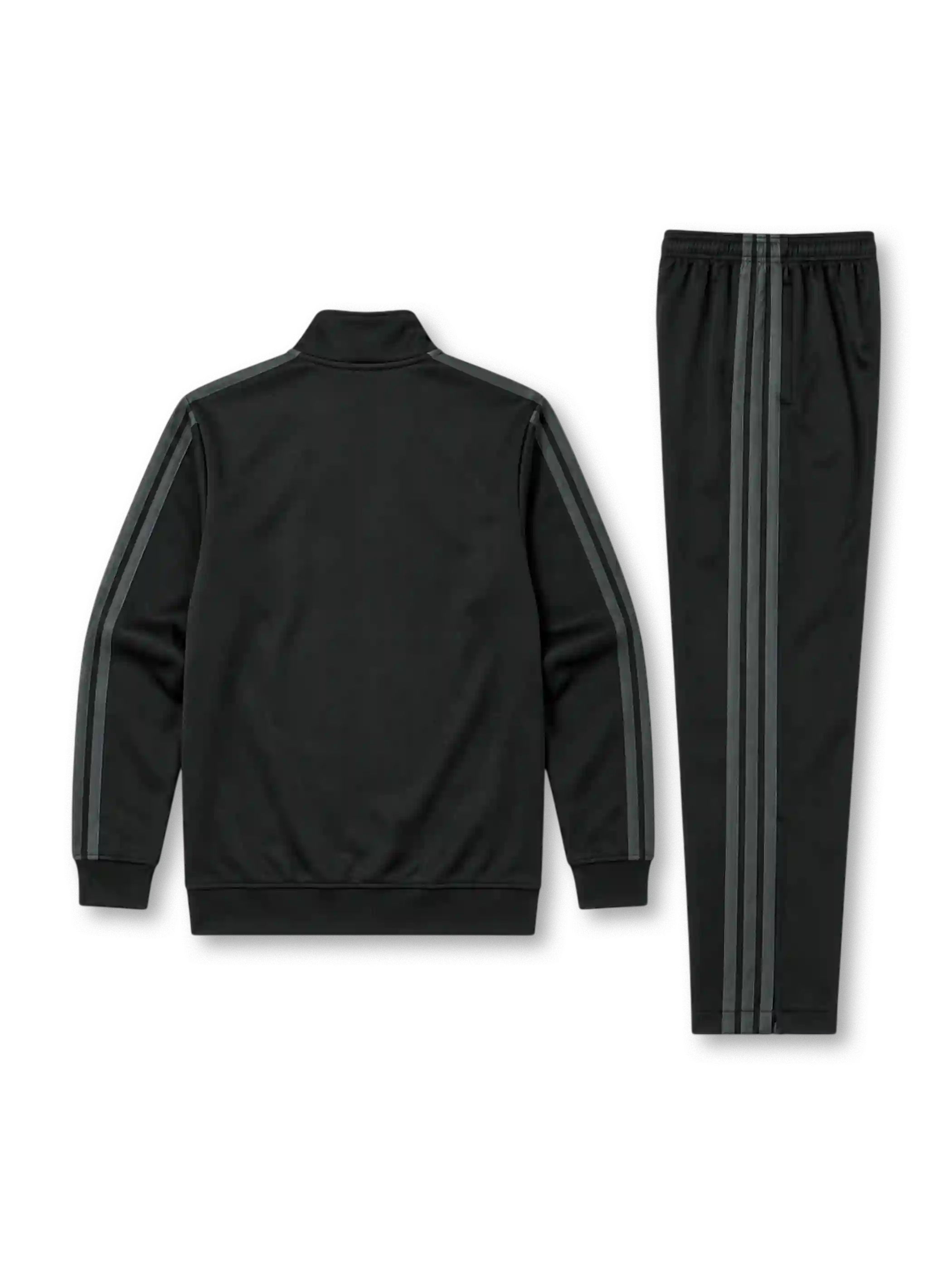リバプールFC 2026/27シーズン ブラックトレーニングトラックスーツ(adidas製、黒地、adidasストライプ)