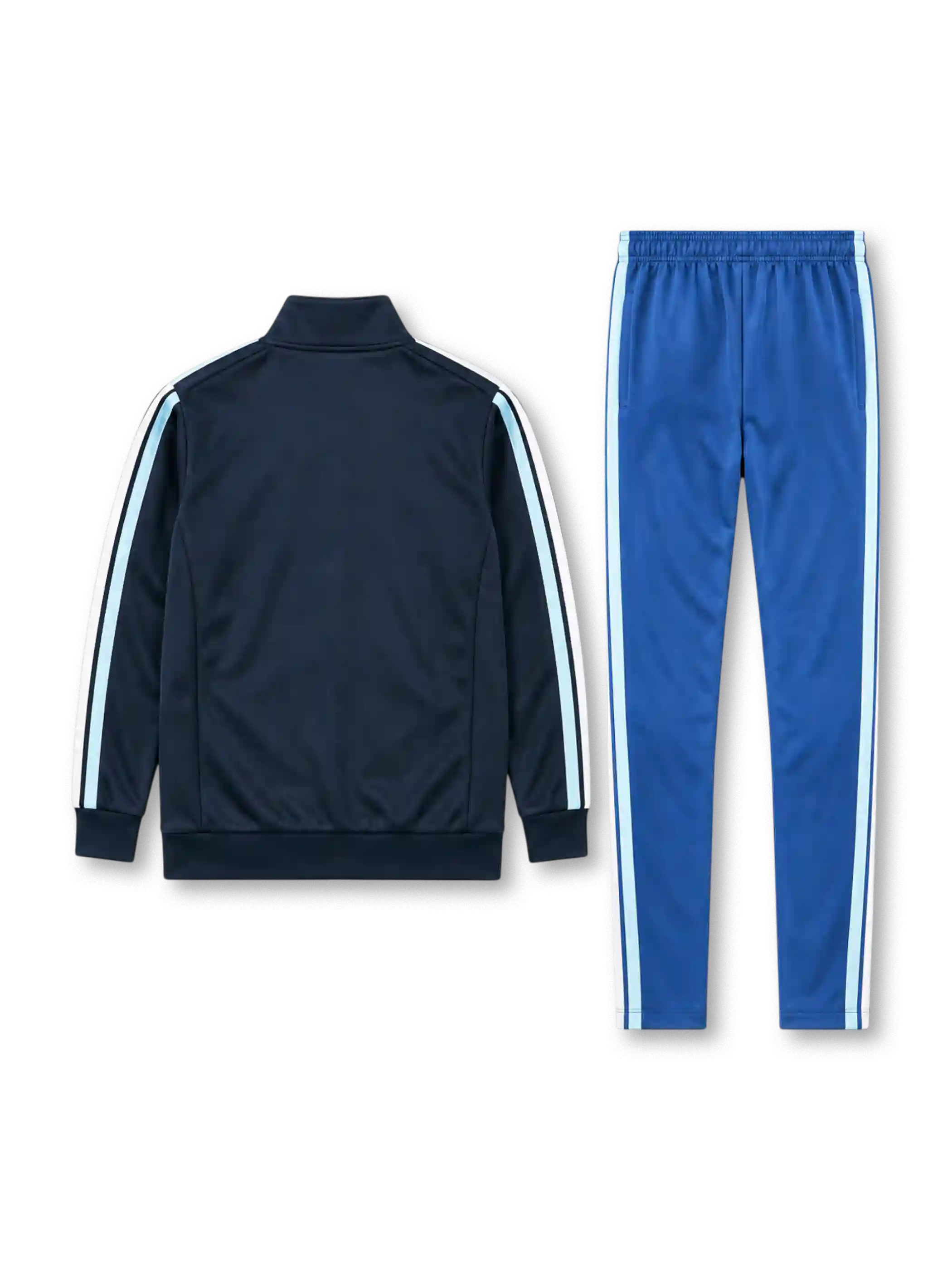 アルゼンチン代表 2026 プレゼンテーショントラックスーツ ネイビーとロイヤルブルーのジャケット&パンツ