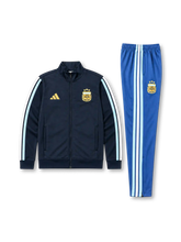 アルゼンチン代表 2026 プレゼンテーショントラックスーツ ネイビーとロイヤルブルーのジャケット&パンツ
