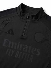 アーセナル 2026-27 ブラック トレーニングセットアップ