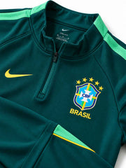 ブラジル代表 2026-27 トレーニング セットアップ ダークグリーン