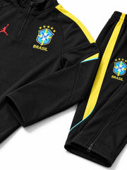 ブラジル代表 2026-27 ブラック×イエロー トレーニングセットアップ