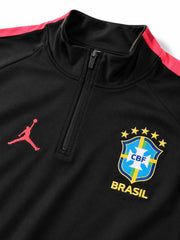 ブラジル代表 2026-27 ブラック×レッド トレーニングセットアップ