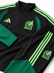 メキシコ代表 2026-27 ブラック トレーニングセットアップ