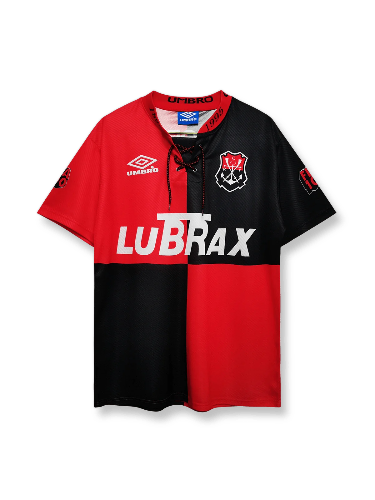 1994シーズンのフラメンゴホームユニフォーム、ジーコ着用の伝統的なサッカージャージ