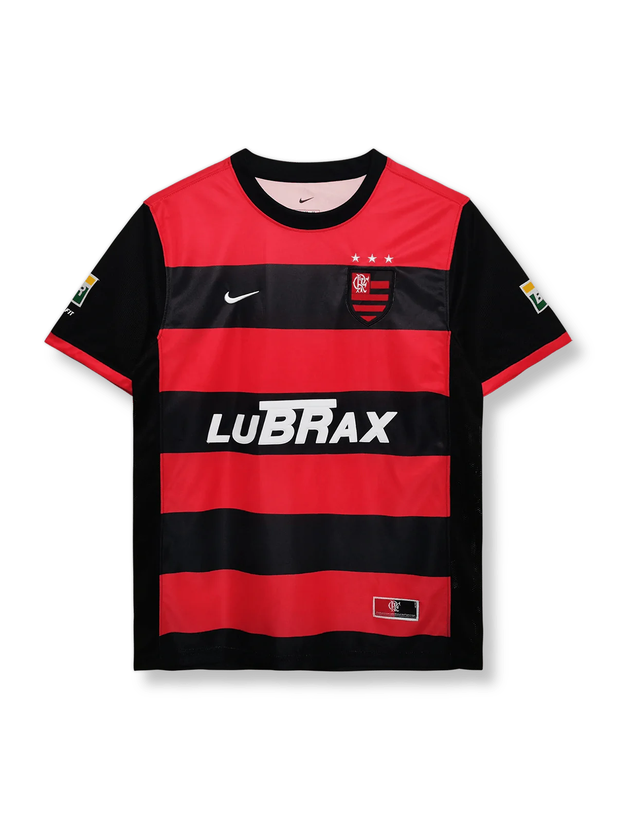 2000/01シーズンのフラメンゴホームユニフォーム、ジュニーニョ・パウリスタ着用の伝統的サッカージャージ