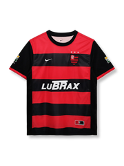 2000/01シーズンのフラメンゴホームユニフォーム、ジュニーニョ・パウリスタ着用の伝統的サッカージャージ