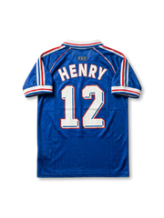 フランス代表 FIFA WORLD CUP 1998 ホームジャージ — アンリ 12番