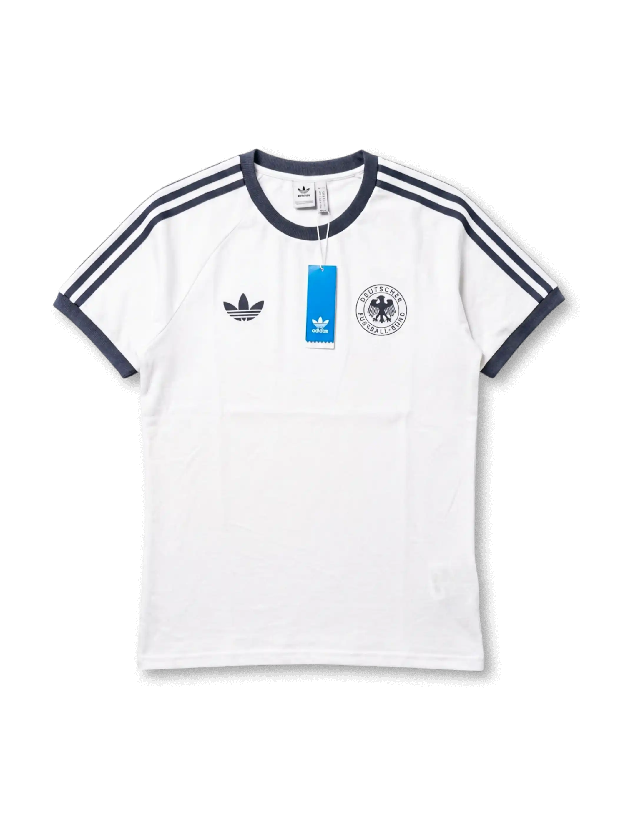 ドイツ代表 adidas Originals レトロTシャツ ホワイト-KICKO – KICKO JAPAN