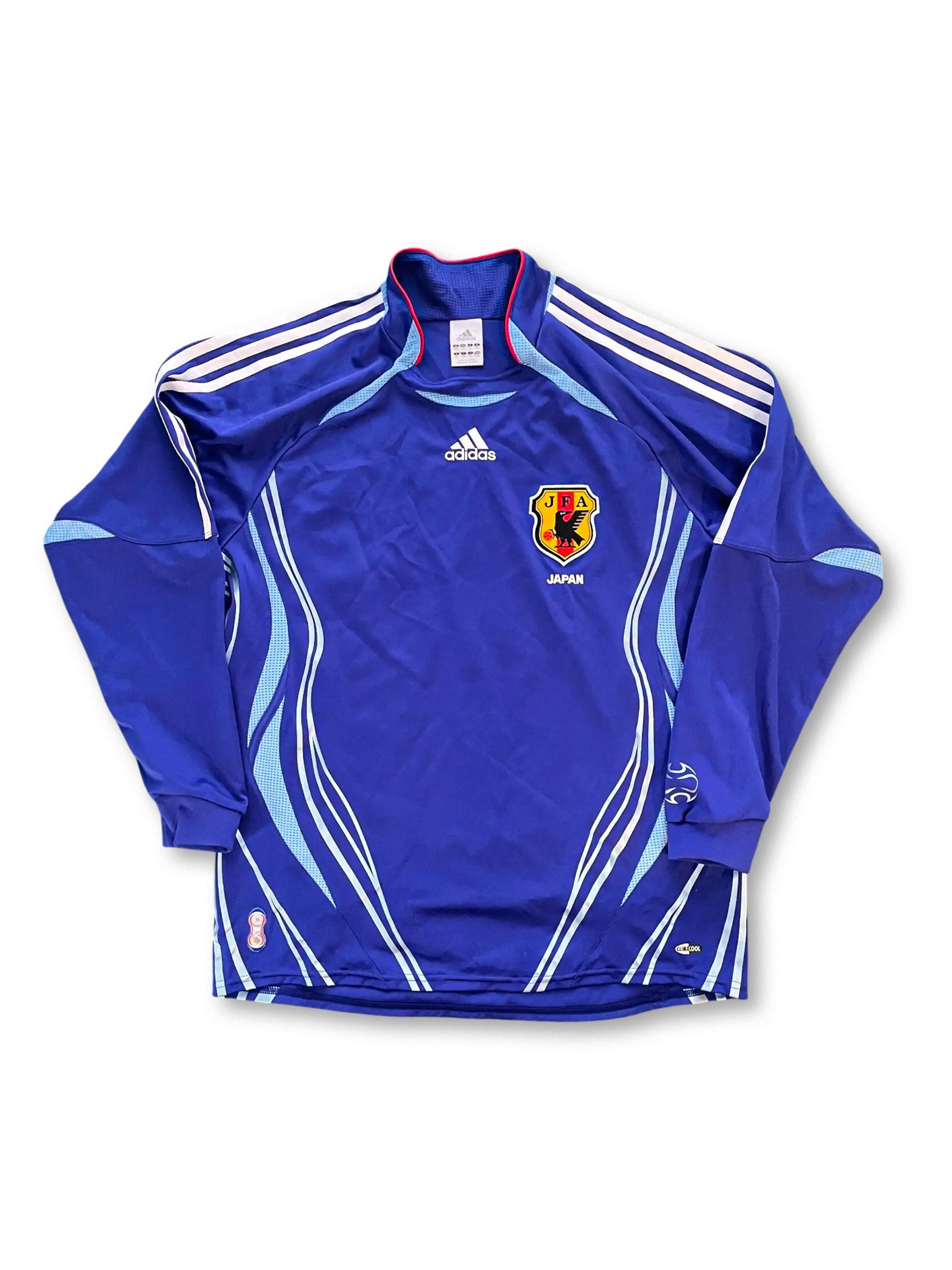 サッカー●日本代表●2006『長袖』レプリカユニフォーム● 日本代表 2006年 ホーム 長袖ユニフォーム-KICKO – KICKO JAPAN