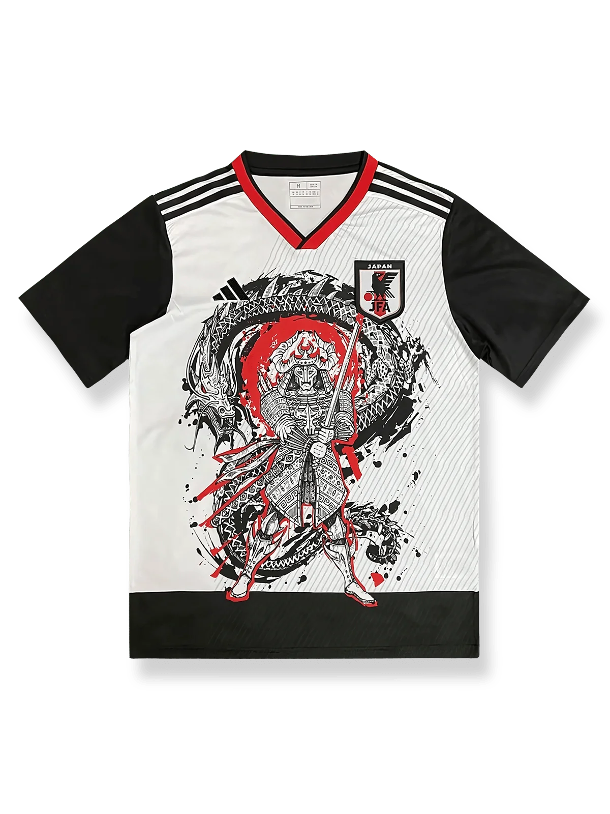 2023年日本代表特別版ユニフォーム「ドラゴン侍プリント」、侍とドラゴンを融合させたデザイン