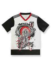 2023年日本代表特別版ユニフォーム「ドラゴン侍プリント」、侍とドラゴンを融合させたデザイン