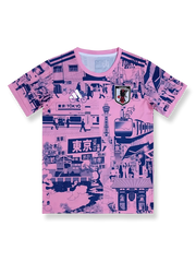 2024年日本代表特別版ユニフォーム「東京シティプリント」、東京の都市景観を描いたグラフィックデザイン