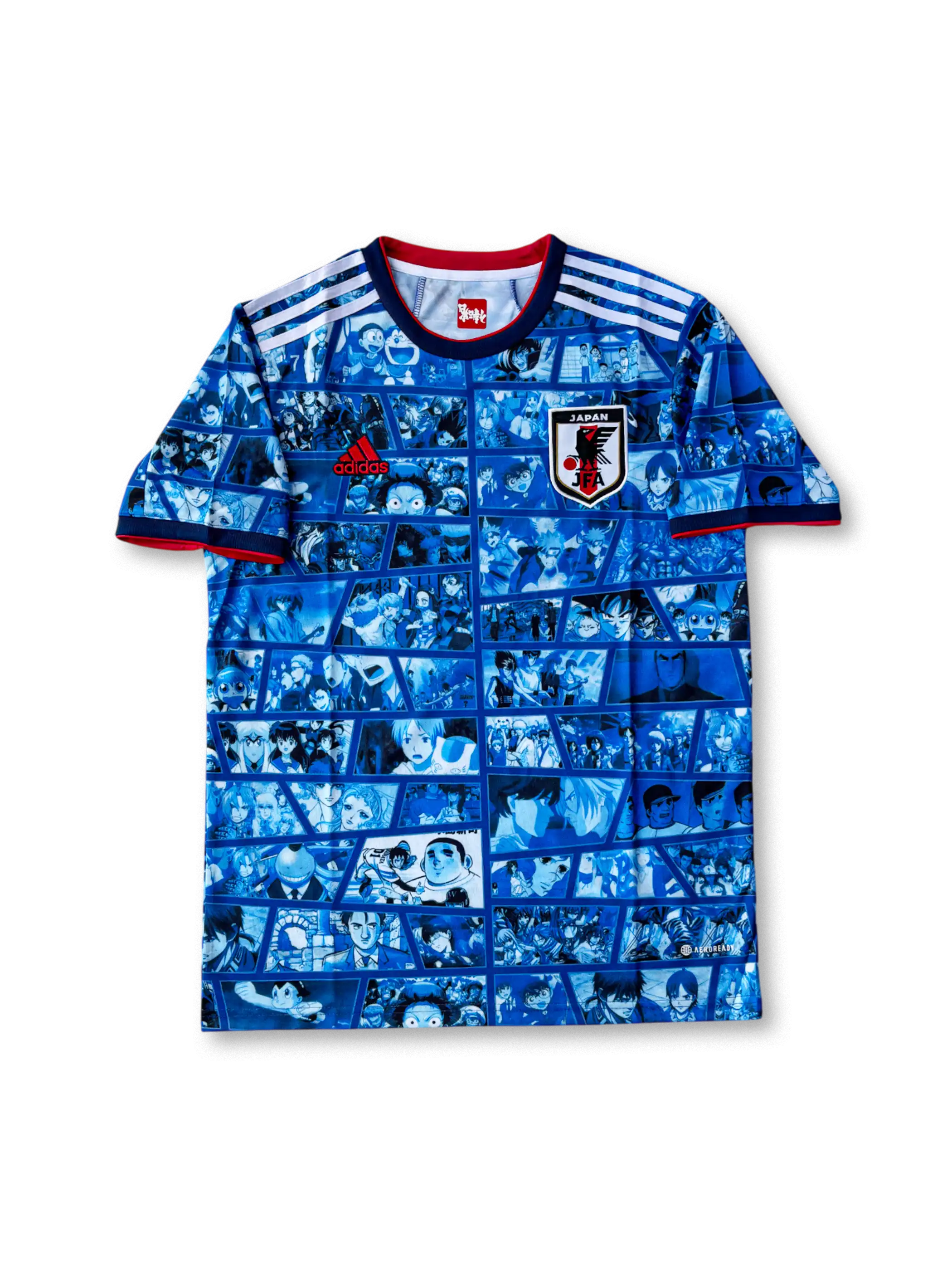 日本代表 アニメコラボ スペシャルエディション ユニフォーム 前面 ブルーロック キャプテン翼 コラボデザイン