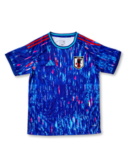 2024年 日本代表 ブルーアブストラクト 特別モデル ユニフォーム 正面