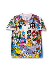 日本代表 デジモンアドベンチャー コラボユニフォーム 正面、アグモン・太一デザイン