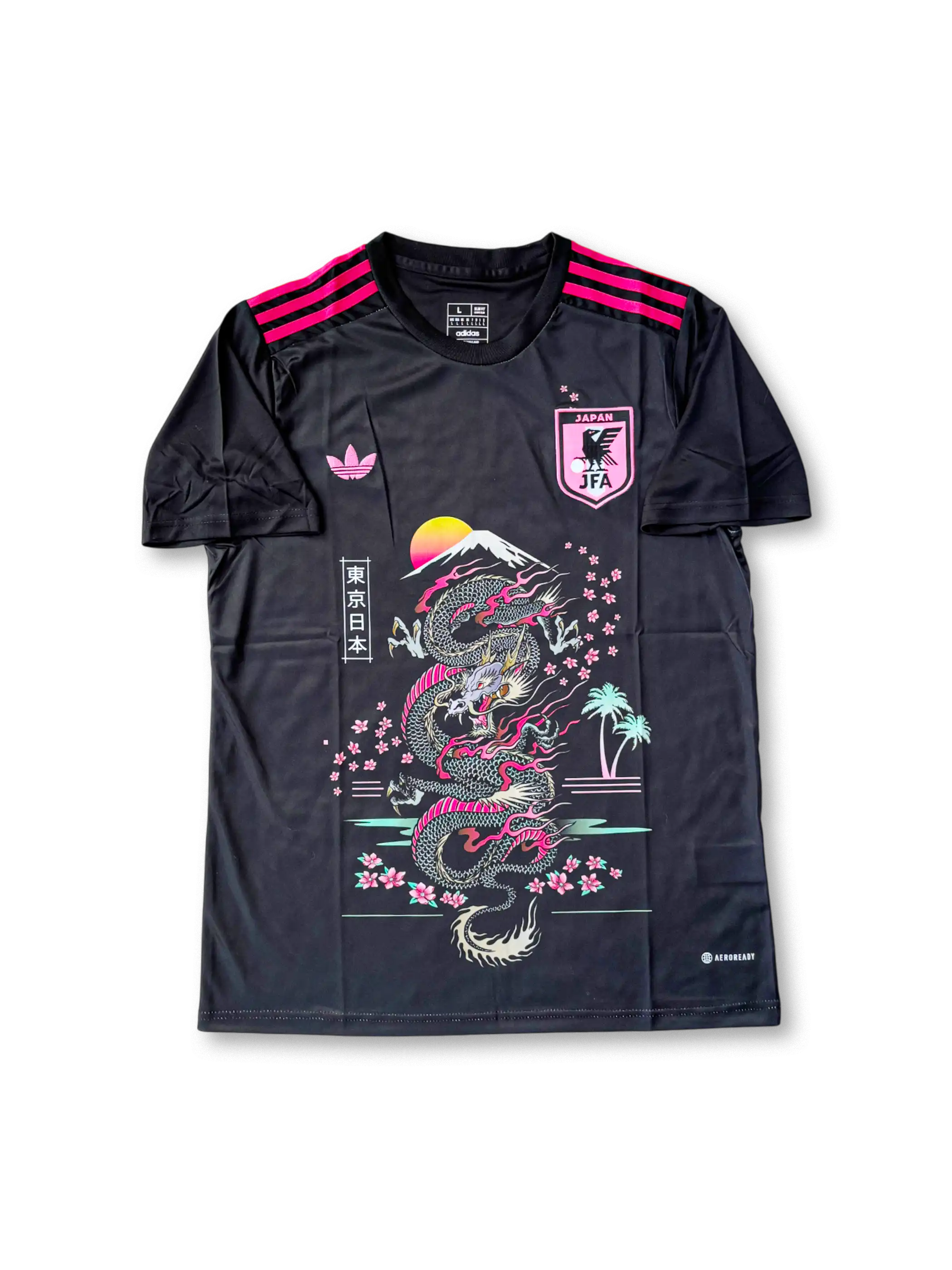 日本代表 ドラゴン スペシャルエディション ユニフォーム 黒地 昇り龍 デザイン