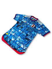 日本代表 ドラゴンボール 孫悟空 ブルーモザイク オーセンティック ユニフォーム