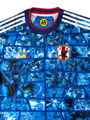 日本代表 ドラゴンボール 孫悟空 ブルーモザイク オーセンティック ユニフォーム