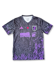 日本代表 NARUTO サスケ×天照 パープルフレイム 特別モデル 正面(黒×紫炎)