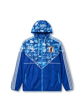 日本代表 アニメグラフィック ウインドブレーカージャケット フロントデザイン