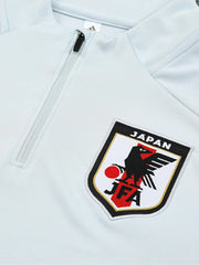 サッカー日本代表 ハーフジップ トレーニングセットアップ