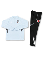 サッカー日本代表 ハーフジップ トレーニングセット 正面(JFAエンブレム)