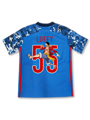 日本代表 ワンピース ルフィ #55 コラボユニフォーム 正面デザイン