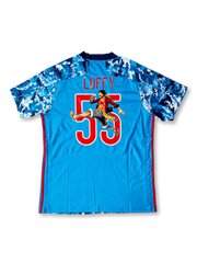 日本代表 × ワンピース ルフィ #55 ホームユニフォーム