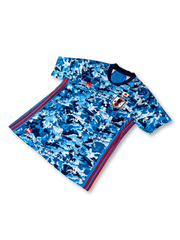 日本代表 × ワンピース ルフィ #55 ホームユニフォーム