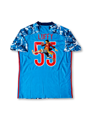 日本代表 × ワンピース ルフィ #55 ホームユニフォーム