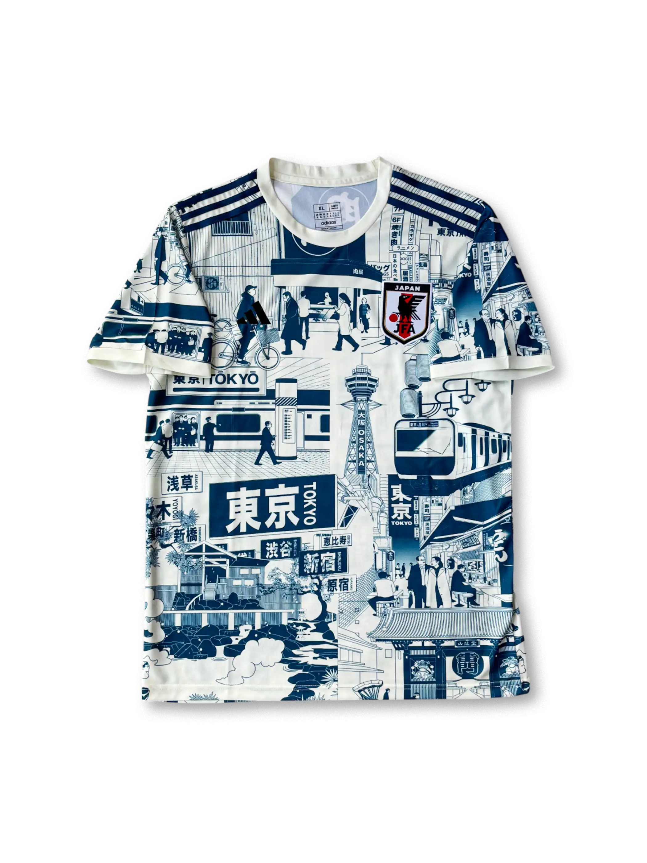 日本代表 東京ストリート スペシャルエディション ユニフォーム 東京の街並みデザイン