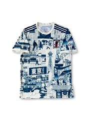 日本代表 東京ストリート スペシャルエディション ユニフォーム 東京の街並みデザイン