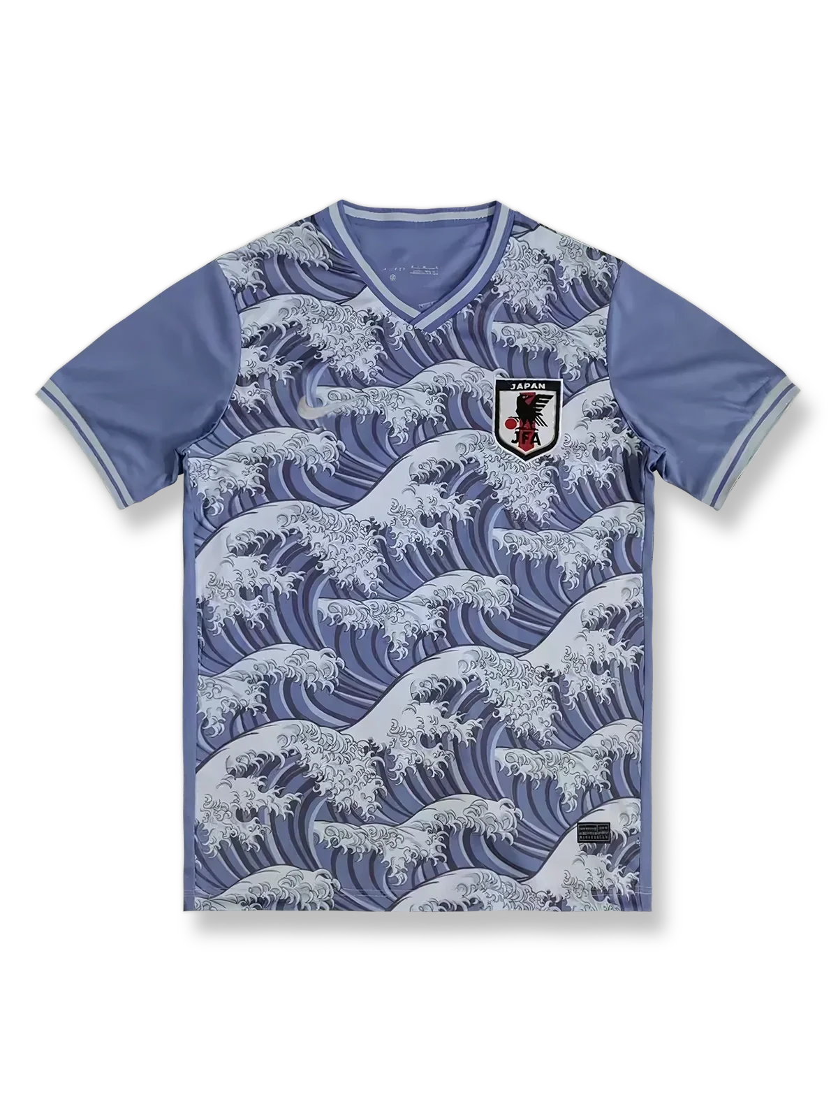 日本代表スペシャルエディションユニフォーム 浮世絵海潮デザイン サムライブルー 日本サッカー協会エンブレム刺繍